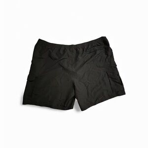 Harbor Bay Black Flat Front Men Shorts